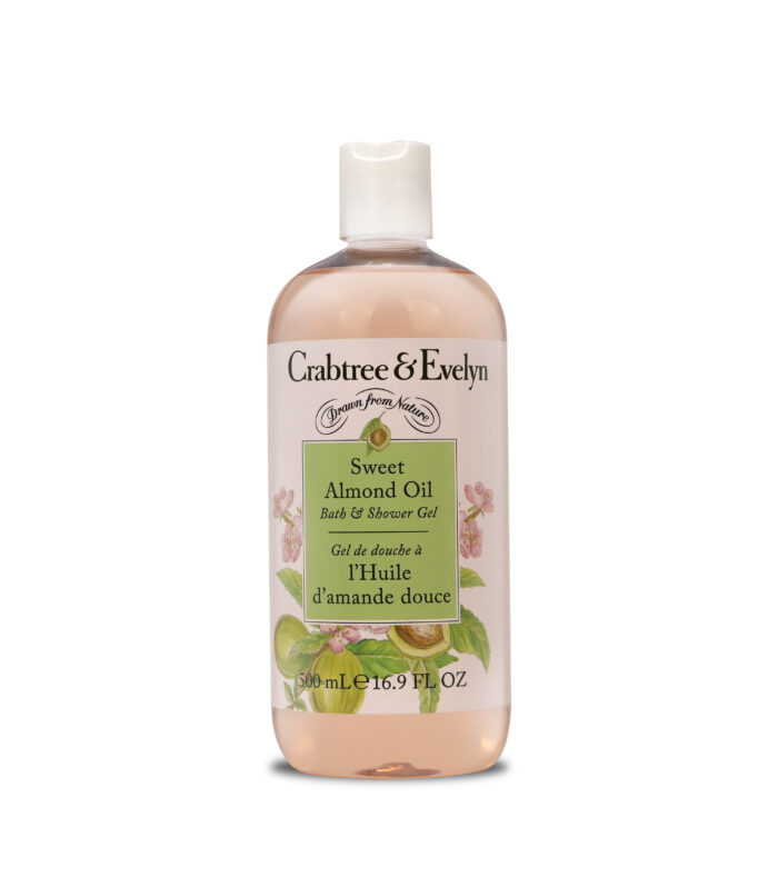 Crabtree & Evelyn Sweet Almond Bath & Shower Gel 500ml