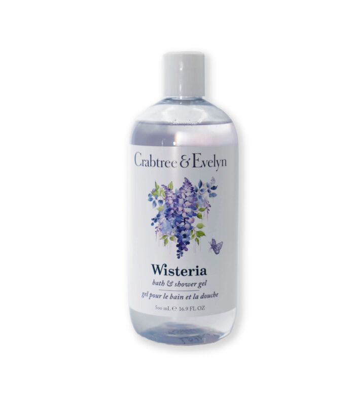 Crabtree & Evelyn Wisteria Bath & Shower Gel 500ml